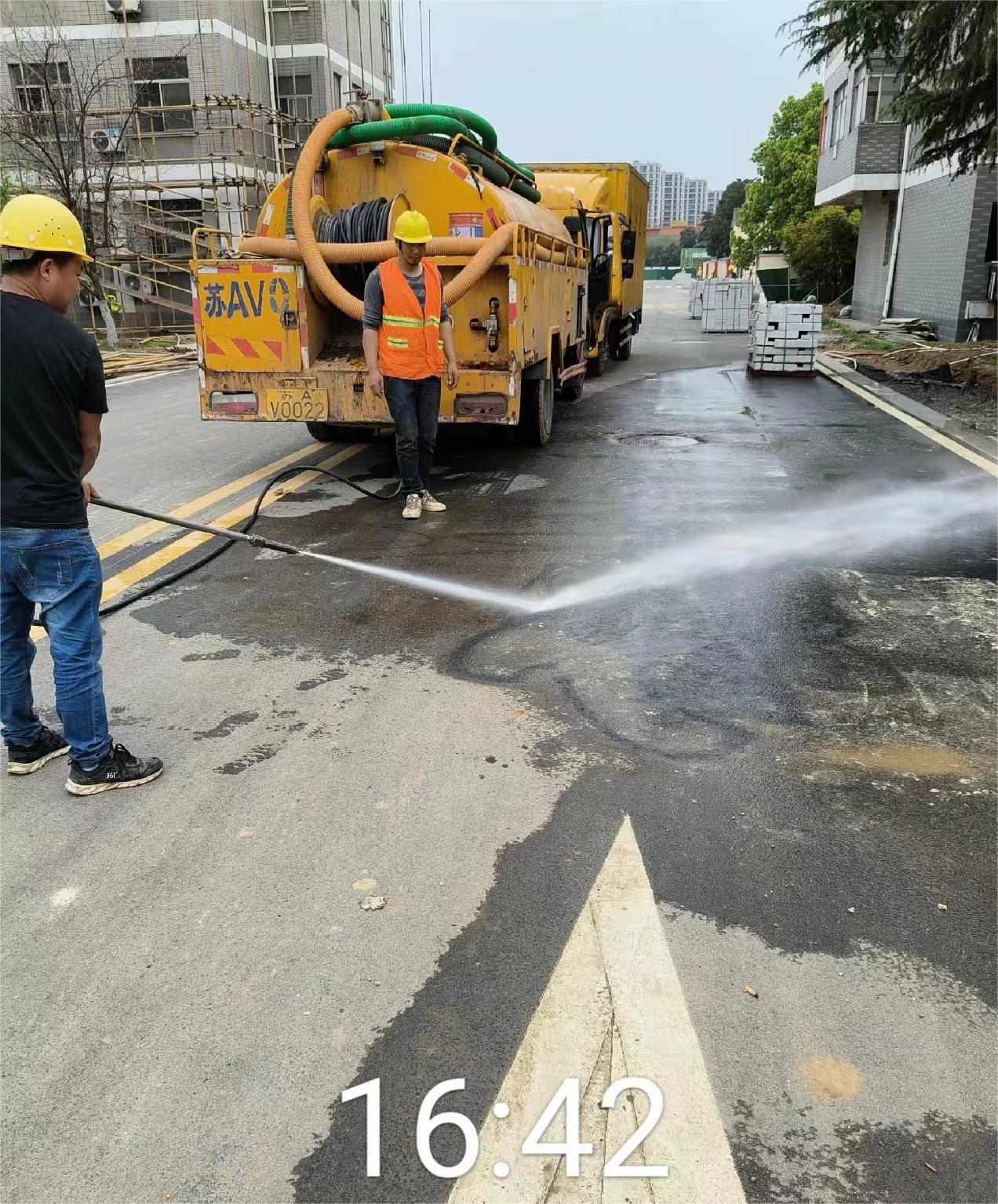 南京高淳廠區(qū)污水管道疏通 管道檢測(cè)修復(fù) 市政雨水管道清理