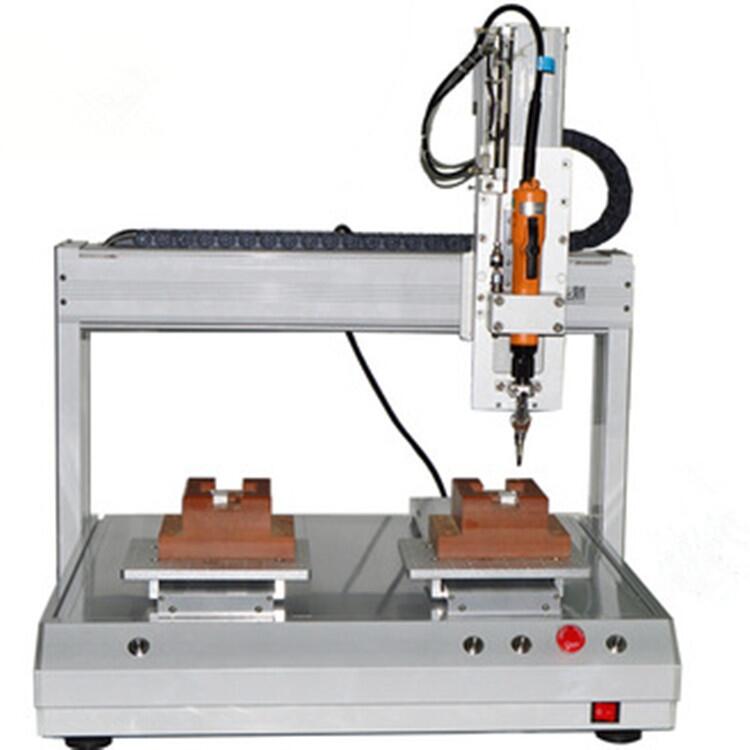 自動打螺絲機桌面自動打螺絲設備全自動打螺絲機坐標吹氣式