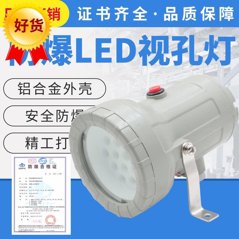 防爆視孔燈5W防爆LED視孔燈10W24v220v36V12V反應(yīng)釜視鏡燈