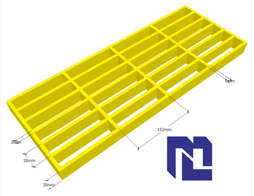 河南FRP GRATING 38x38 H38  綠盟科技