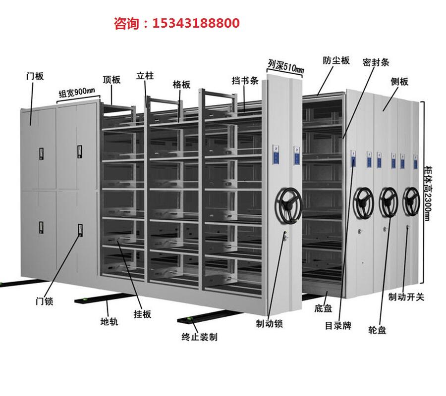 通州區(qū)手搖式密集檔案柜專業(yè)制造廠家