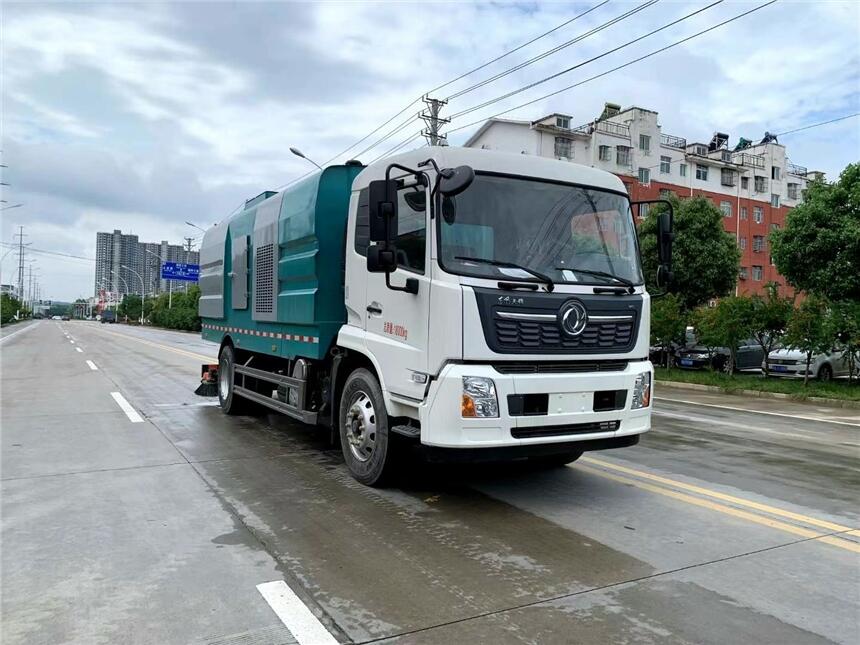 國六東風(fēng)16噸天錦掃路車廠家價格