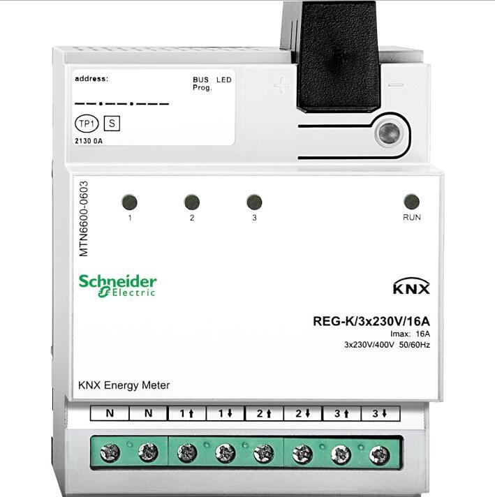 施耐德莫頓智能照明系統(tǒng)MTN6503-0201 KNX Modbus能耗監(jiān)測網(wǎng)關