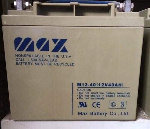 MAX蓄電池M12-38勘探礦用