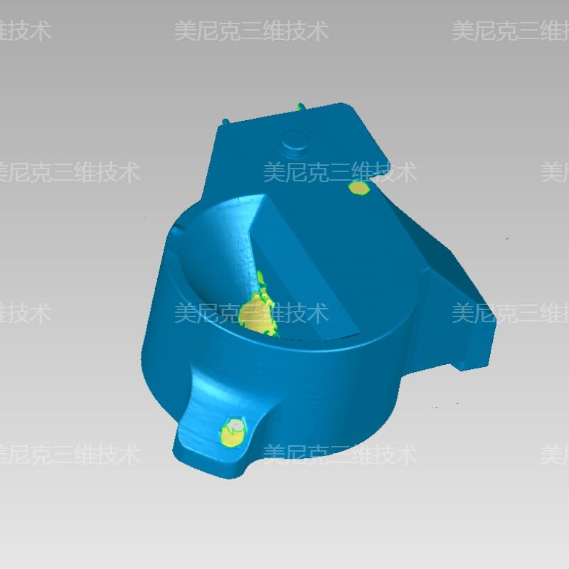 零件測繪精度對比，數(shù)模比對全尺寸，三維逆向掃描南京