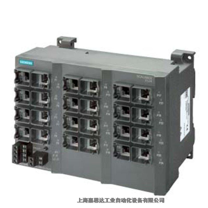 西門子PLC 6GK5124-0BA00-2AC2  非網(wǎng)管型交換機(jī) RJ45 端口