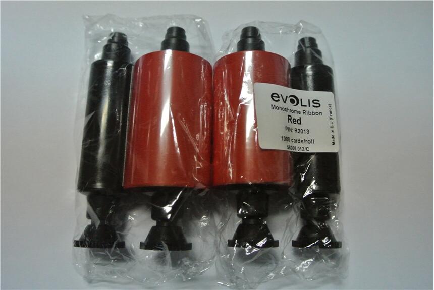 EVOLIS PEBBLE4 紅色帶R2013