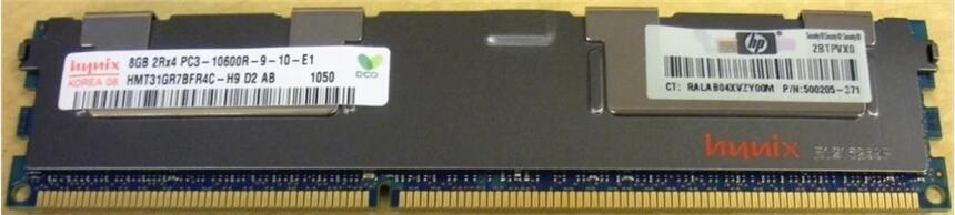 AM231A 500205-371 2*8GB PC3-10600R RX2800內(nèi)存