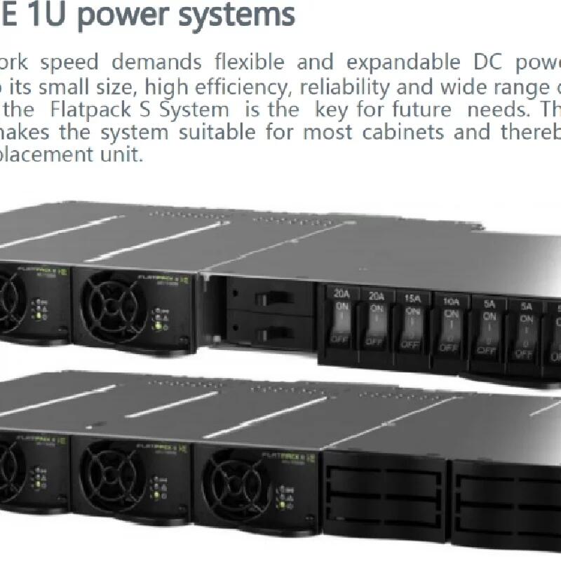 CTOS0201.1807 FLATPACK S 1U SYSTEMS直流通信電源系統(tǒng)