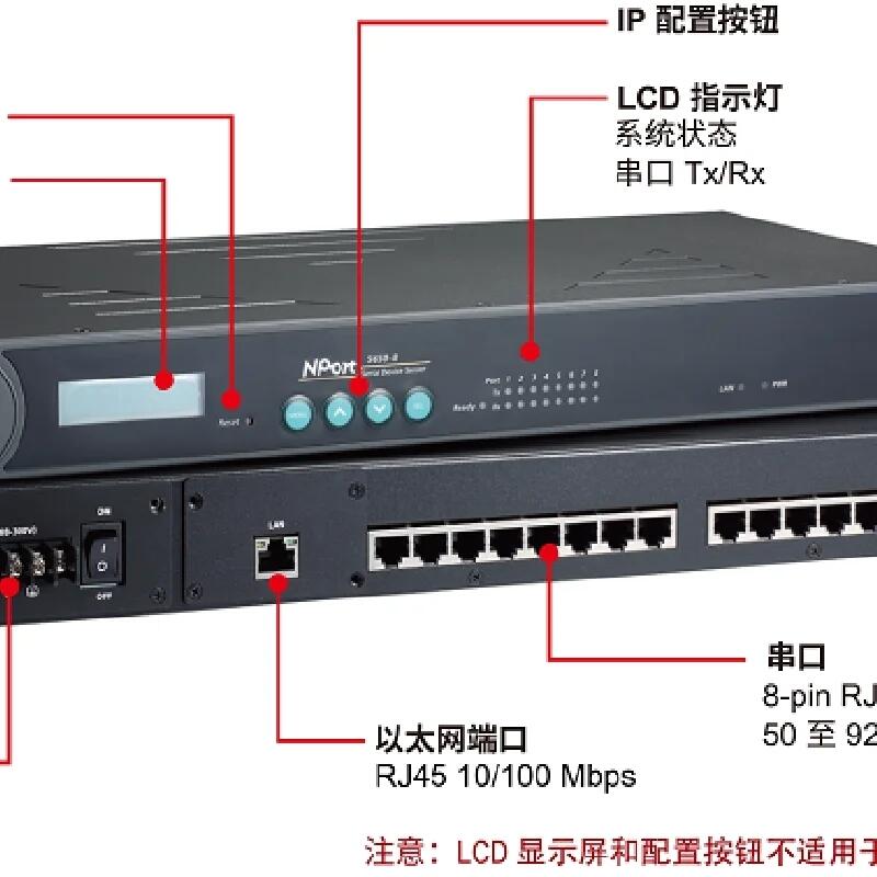 NPort5610-8-48V NPort5610-16-48V 串口設(shè)備聯(lián)網(wǎng)服務(wù)器