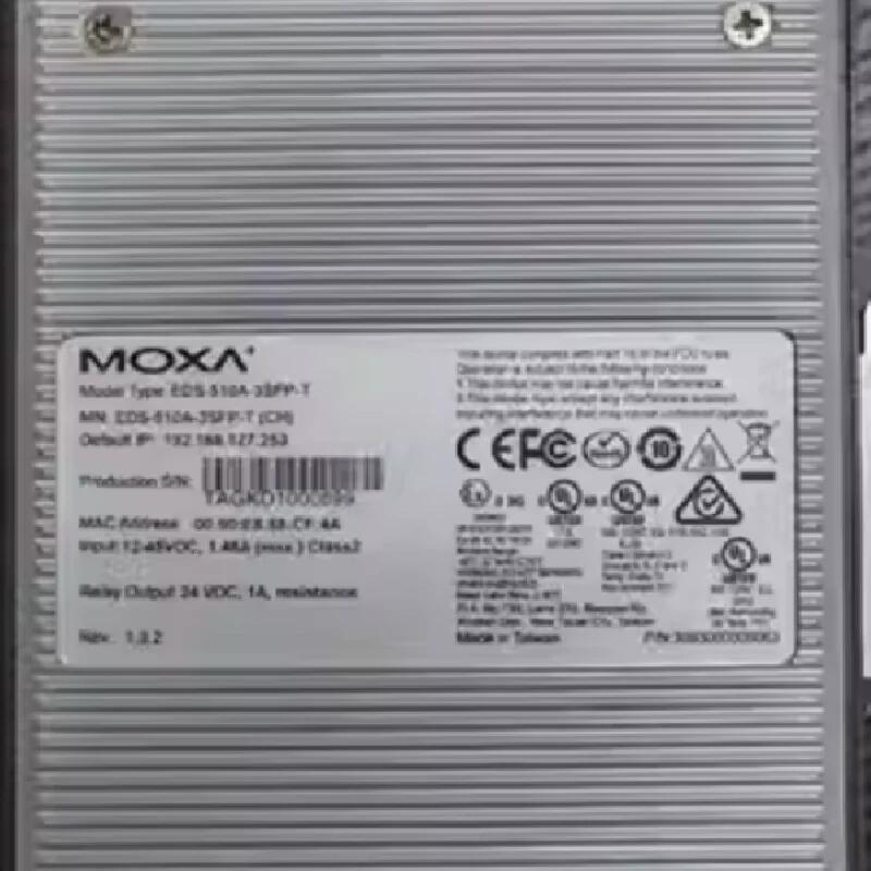 Moxa EDS-510A-3SFP-T 10口網(wǎng)管型工業(yè)以太網(wǎng)交換機(jī)