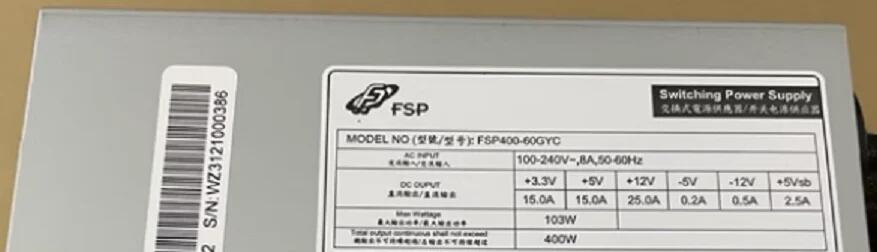 FSP400-60GYC 替代 FSP400-60GLC 400W工控機(jī)電源