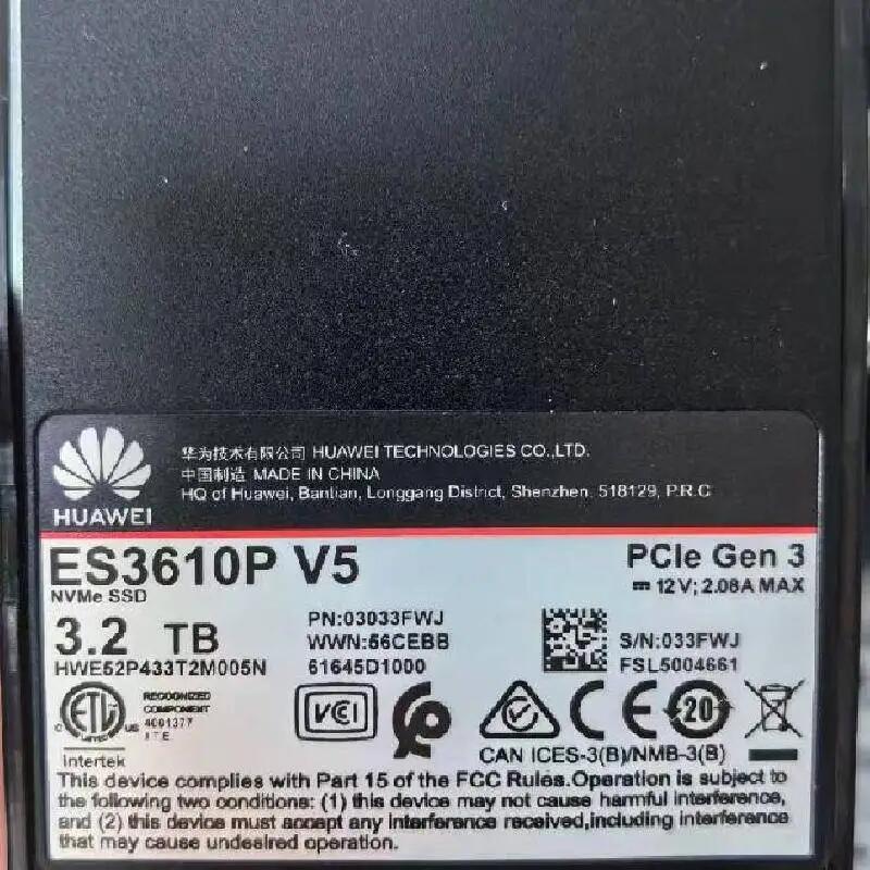 02352LKT 03033FWJ ES3610P V5 3.2TB 硬盤