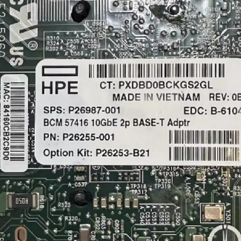 P26987-001 P26255-001 BCM57416 Ethernet 10Gb