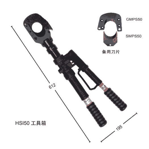 HSI50-手動(dòng)式液壓切刀/液壓剪