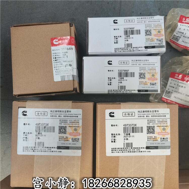 現(xiàn)代R445LC7溫度調(diào)節(jié)器4973373雙溫控徐挖節(jié)溫器