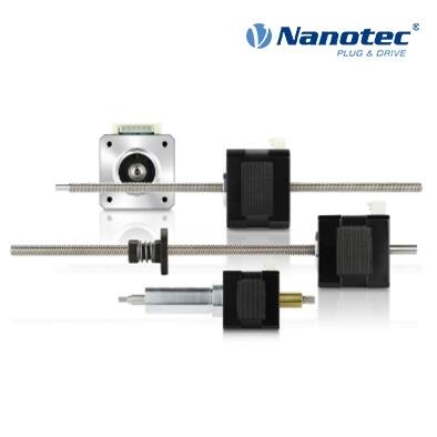 Nanotec直線絲桿電機(jī)螺紋類型：U = ACME，T =梯形德國品牌 