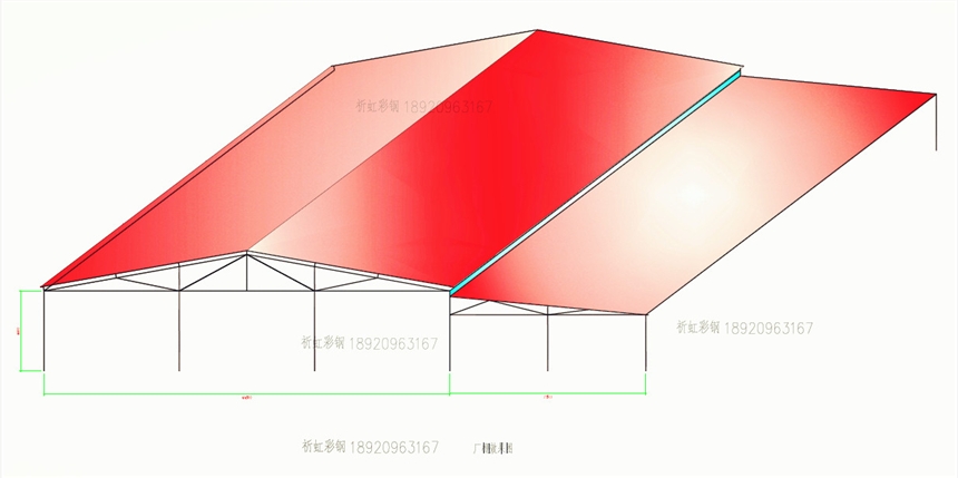 子干鄉(xiāng)抗風彩鋼倉庫焊接