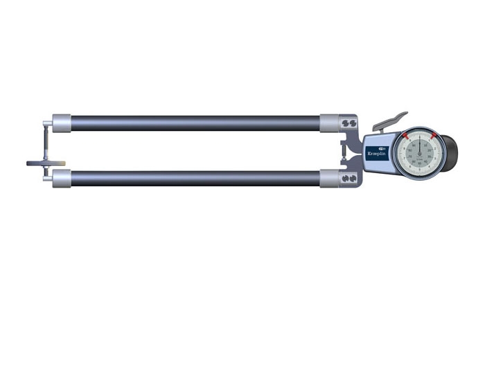 德國(guó)kroeplin帶表外卡規(guī)D8100T，測(cè)量范圍：0-100mm