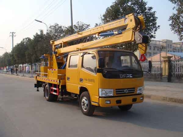 藍牌江鈴28米高空作業(yè)車 路燈維修車 云梯車