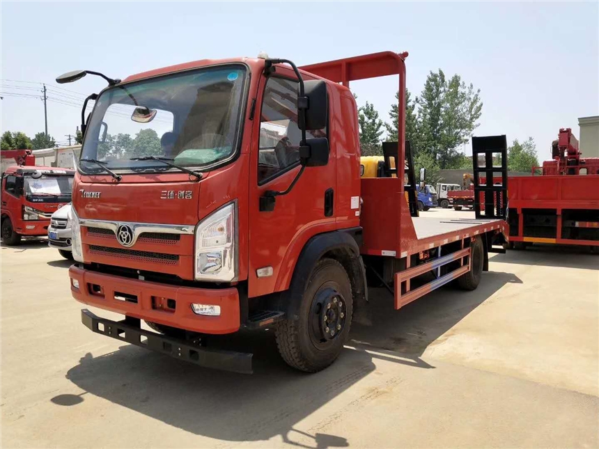 滄州藍牌黃牌平板車廠家供應平板運輸車價格