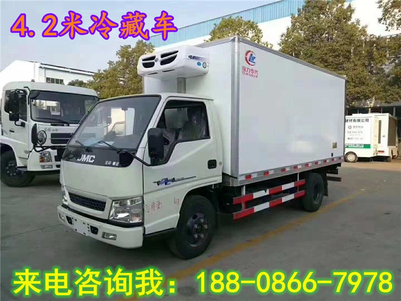 宿州市長安小型冷藏車 面包式冷藏車報價