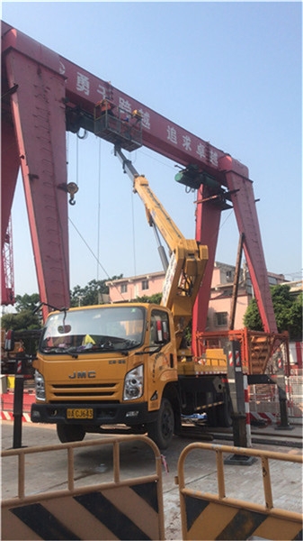 新會(huì)區(qū)橋梁支架跟換橋檢車出租服務(wù) 鑫越路橋