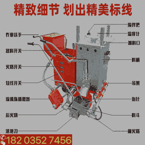 同城配送 上海 常溫劃線機(jī)路面劃線機(jī) 公路劃線機(jī)汽油劃線機(jī)寧夏銀川