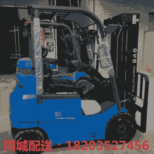 送貨#甘肅白銀 小型堆垛堆高車1.5噸站駕式電動叉車 江蘇鹽城