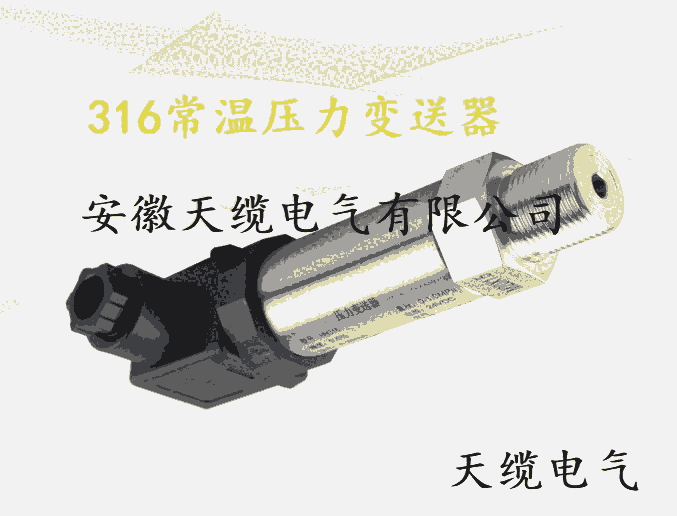 316常溫壓力變送器/ 天纜電氣常年供應(yīng)