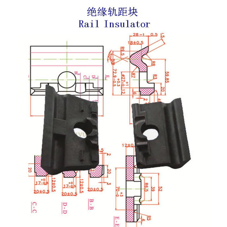 運(yùn)城尼龍軌距塊公司