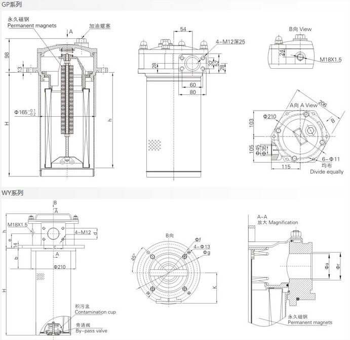 西安XU-A160*30P,XU-A160*50P,回油過濾器廠家直銷