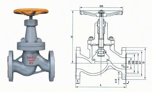 阿姆斯壯閥門J41B 型 PN40 氨用截止閥