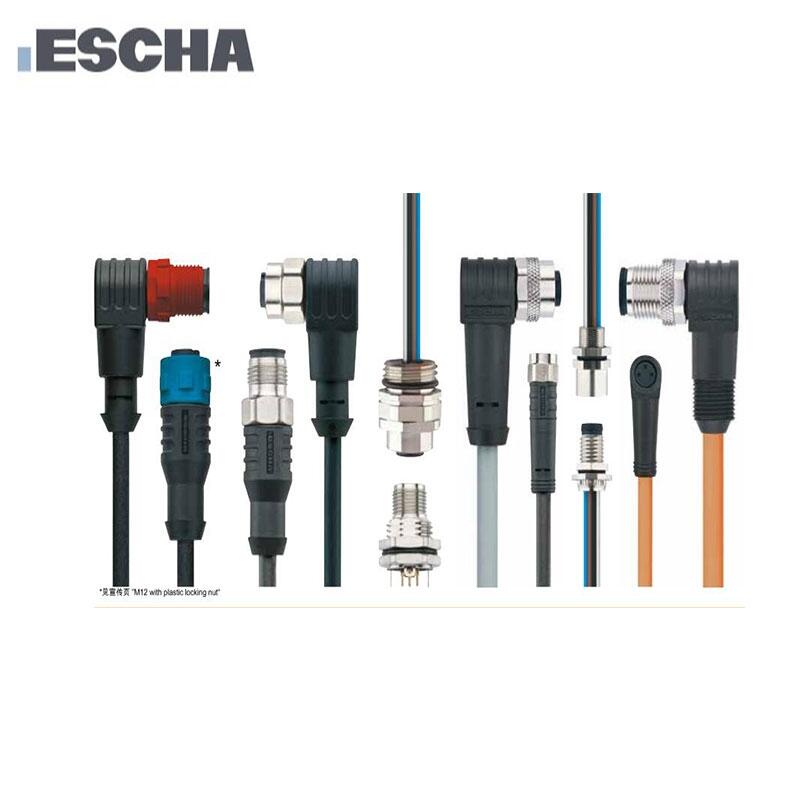 IE-RJ45SS4.003-2/S2171德國(guó)escha工業(yè)以太網(wǎng)帶屏蔽直型公頭RJ45