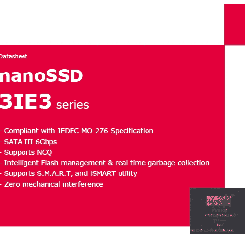 宜鼎國(guó)際nanoSSD 3IE3 存儲(chǔ)硬盤 64g