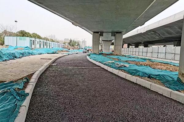 寧波彩色透水混凝土道面 透水混凝土膠結(jié)劑廠家