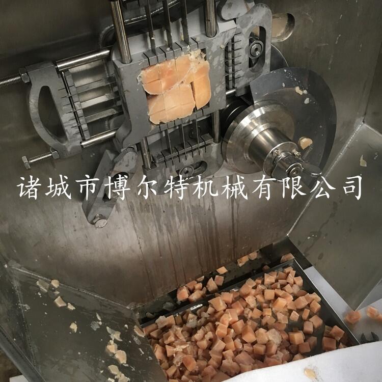 雞肉切丁機(jī)批發(fā) 雞肉切肉粒設(shè)備 小型凍肉切丁機(jī)