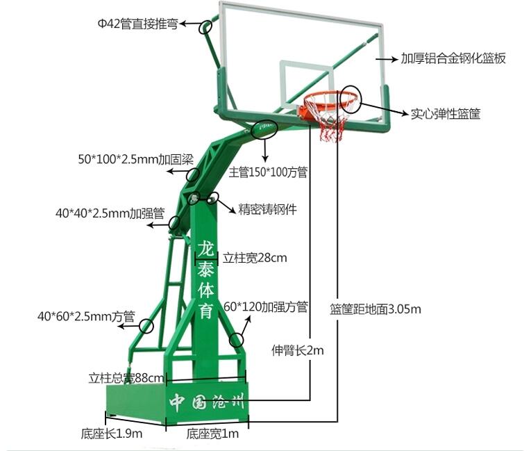 廣東省江門市電動液壓籃球架國標標準-點擊咨詢