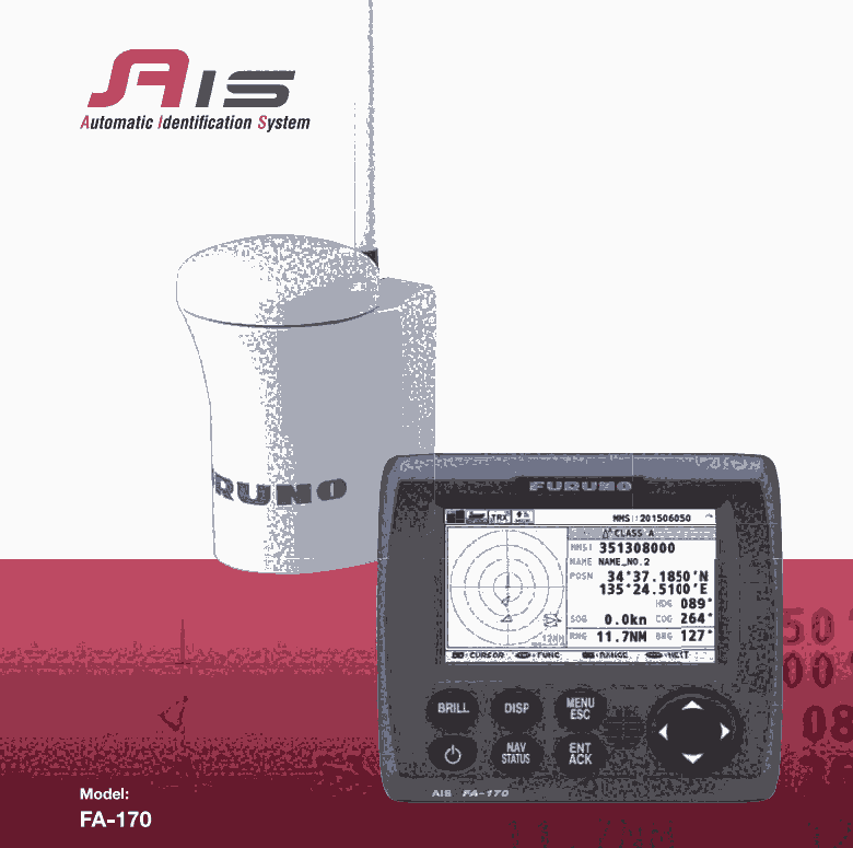 日本古野FA-170船舶AIS自動識別儀 航海避碰儀