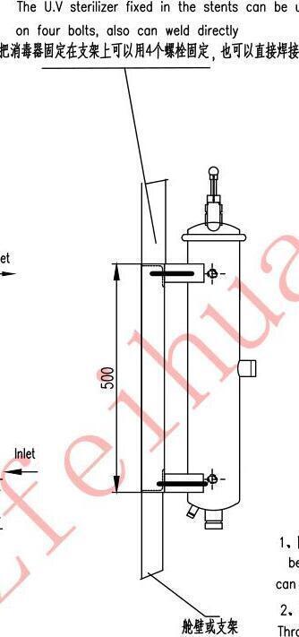 JX-0.5UV型紫外線消毒器 提供CCS船檢