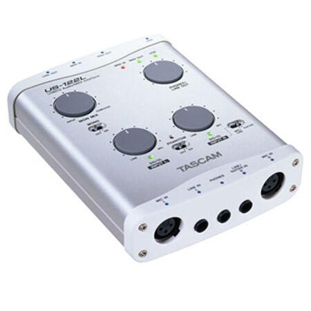 錄音點(diǎn)播天琴 TASCAM US-122L 專業(yè)聲卡