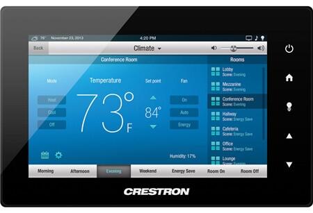 錄音點播快思聰 CRESTRON TSW-550  觸摸屏