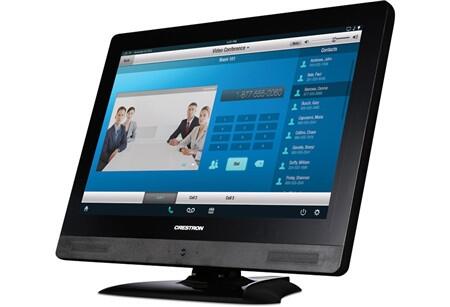 錄音點(diǎn)播快思聰 CRESTRON V15 高清觸摸屏