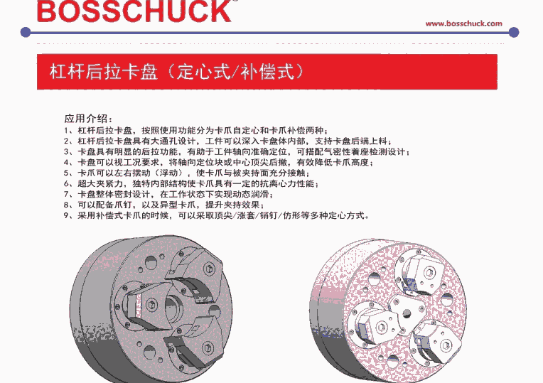 出售BOSSCHUCK杠桿后拉卡盤，原裝進(jìn)口，支持售后