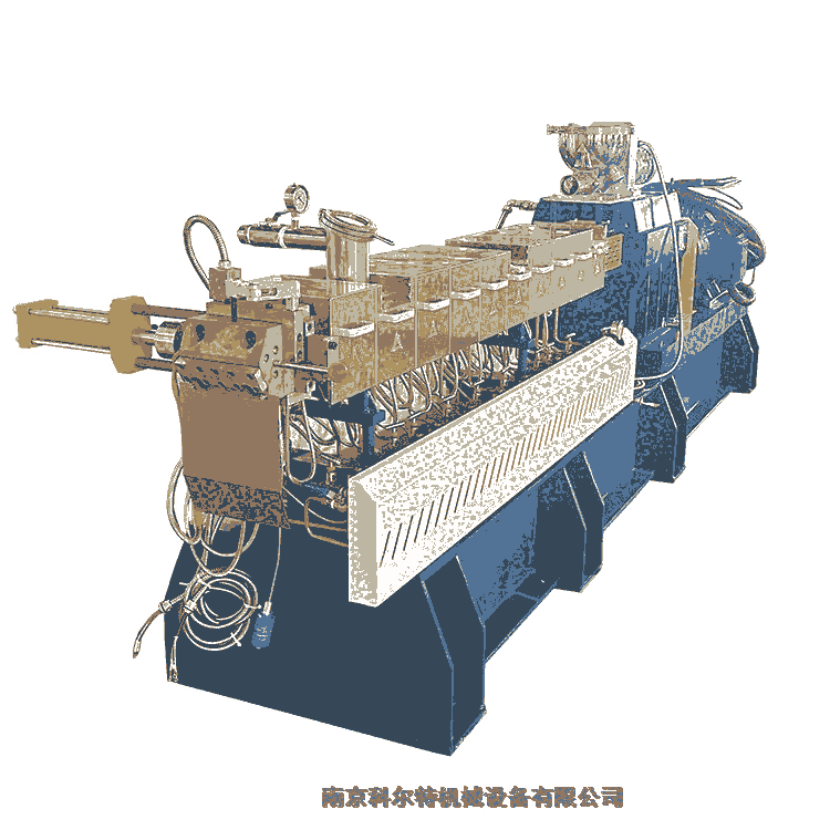 透明顆粒本色POE塑料顆粒造粒機(jī) 雙螺桿塑料擠出機(jī)