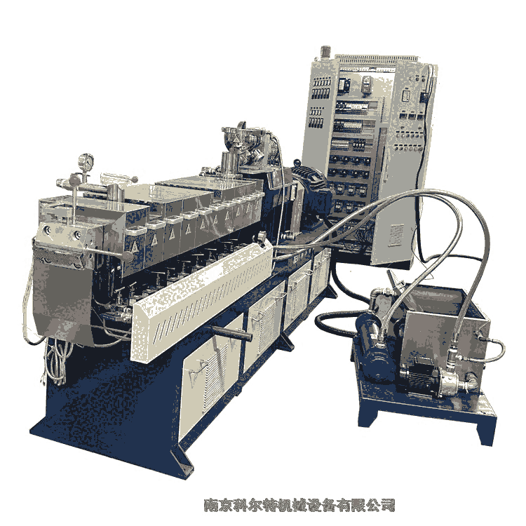 PP實(shí)驗(yàn)型雙螺桿擠出造粒機(jī) 水拉條擠出造粒機(jī)