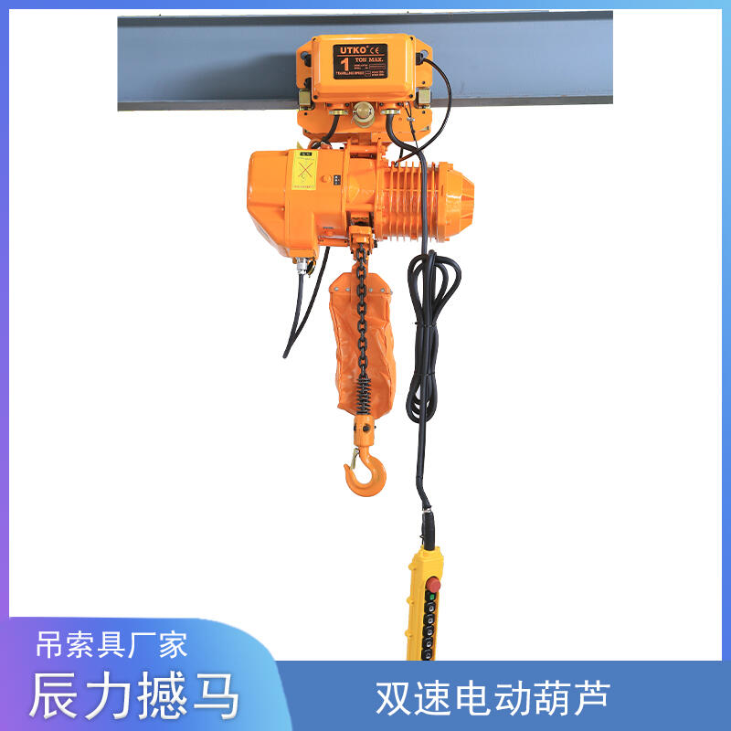 可調(diào)速的電動(dòng)葫蘆 環(huán)鏈運(yùn)行式 1噸2噸 辰力廠家