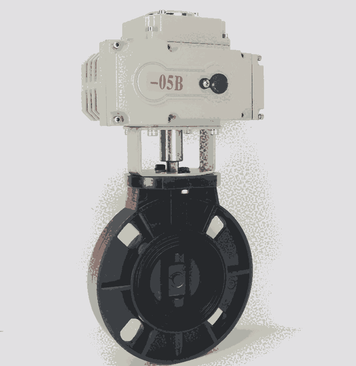 上海良正船用閥門供應(yīng)D971X-10S電動塑料對夾蝶閥