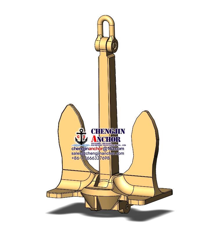 B-stockless anchor（Baldt anchor）100KG-20000KG