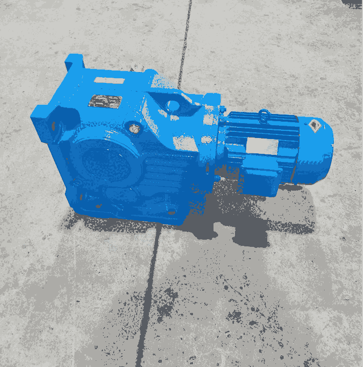 齒輪減速電機(jī)整機(jī)三相異步電動機(jī) K97-30-YE3-100L2-4P-3KW